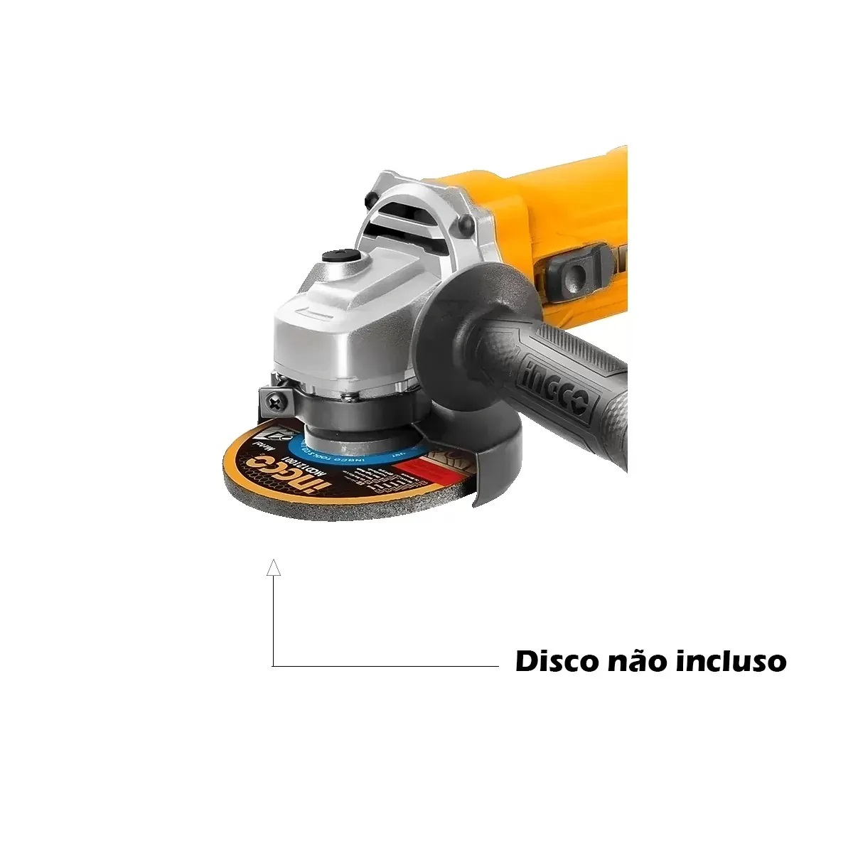 Esmerilhadeira Angular 4 1/2" 127v 750W Ingco - Imagem 2