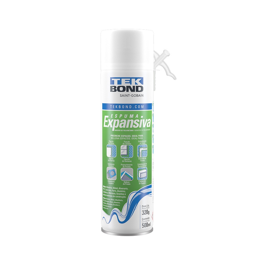Espuma Expansiva 500ml Tekbond