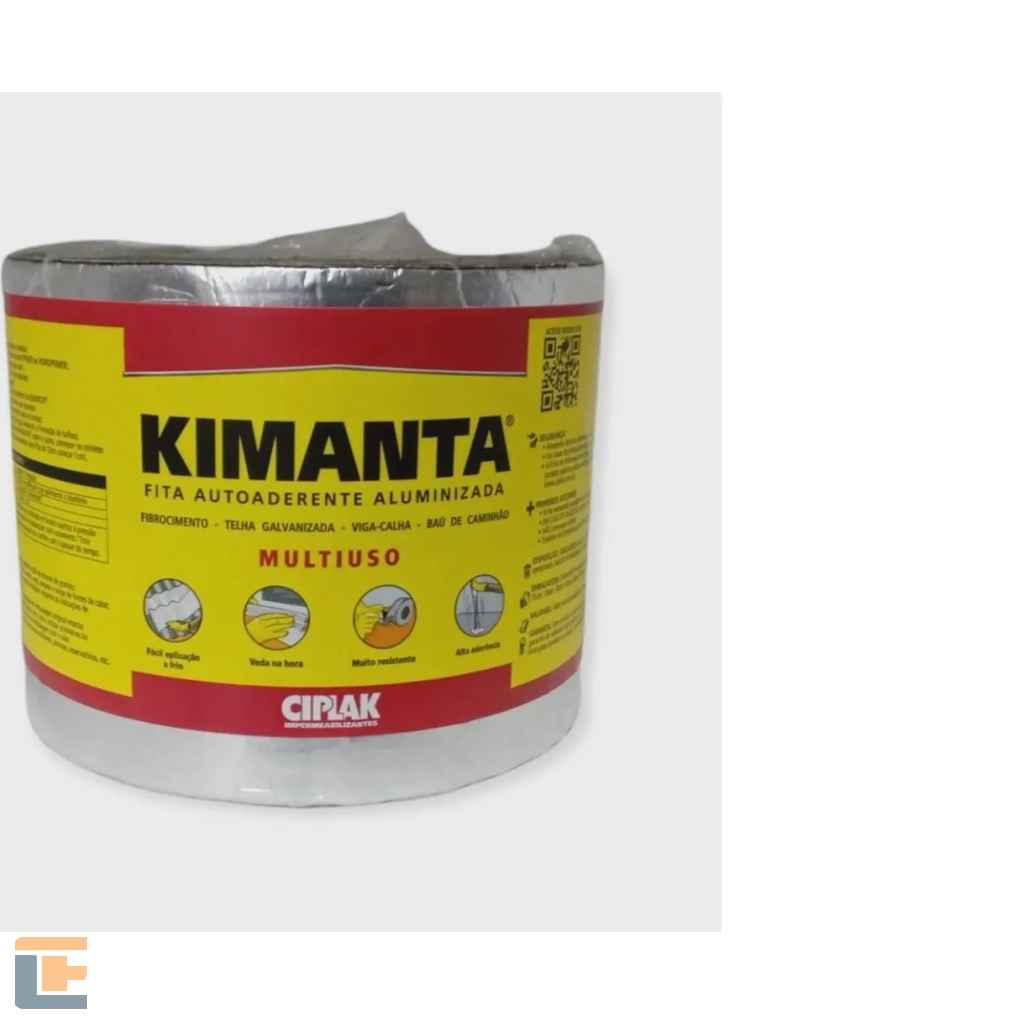 Manta Asfáltica Aluminizada Autoadesiva Kimanta Ciplak 20x10