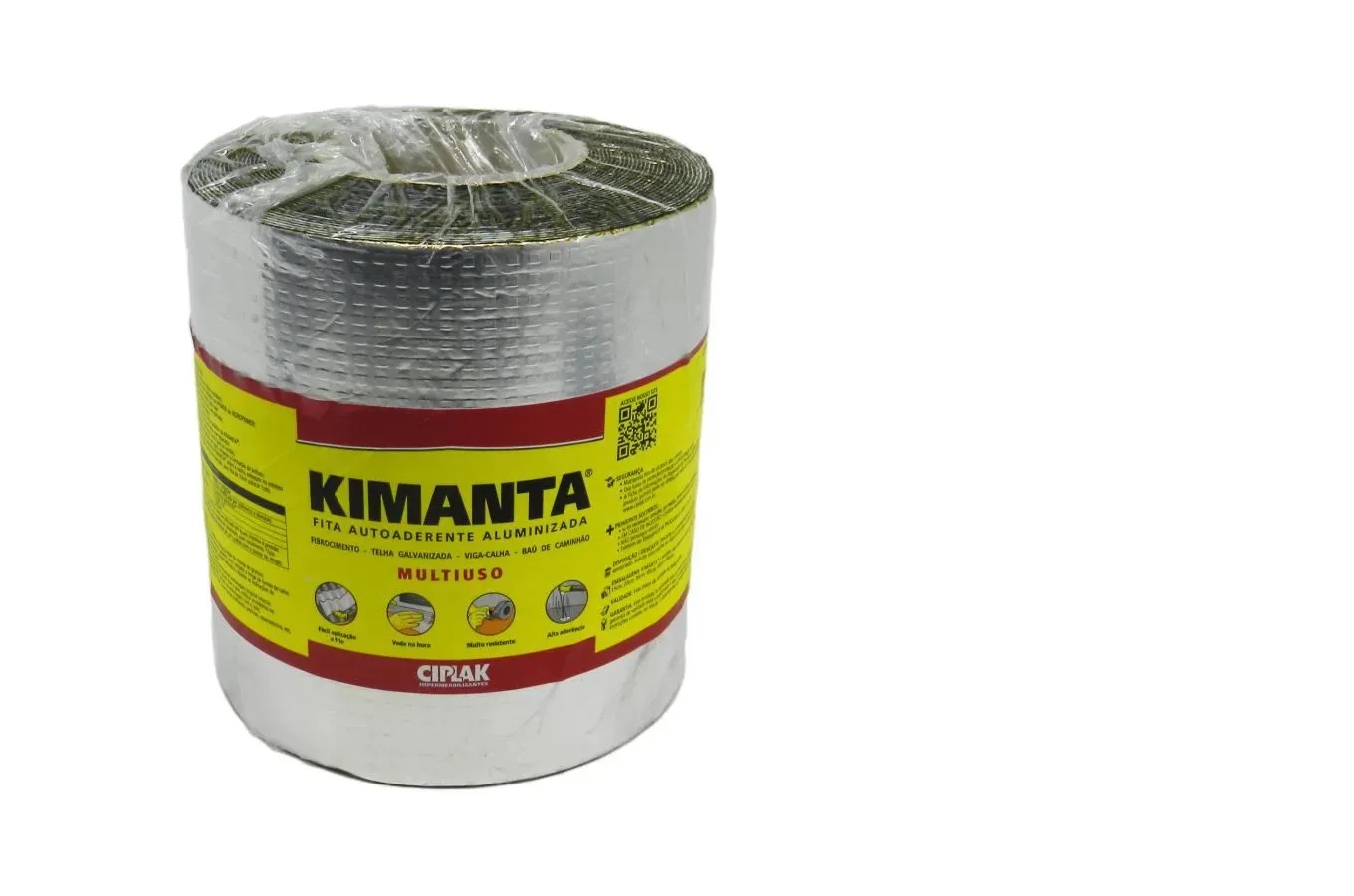 Manta Asfáltica Aluminizada Autoadesiva Kimanta Ciplak 20x10 - Imagem 2