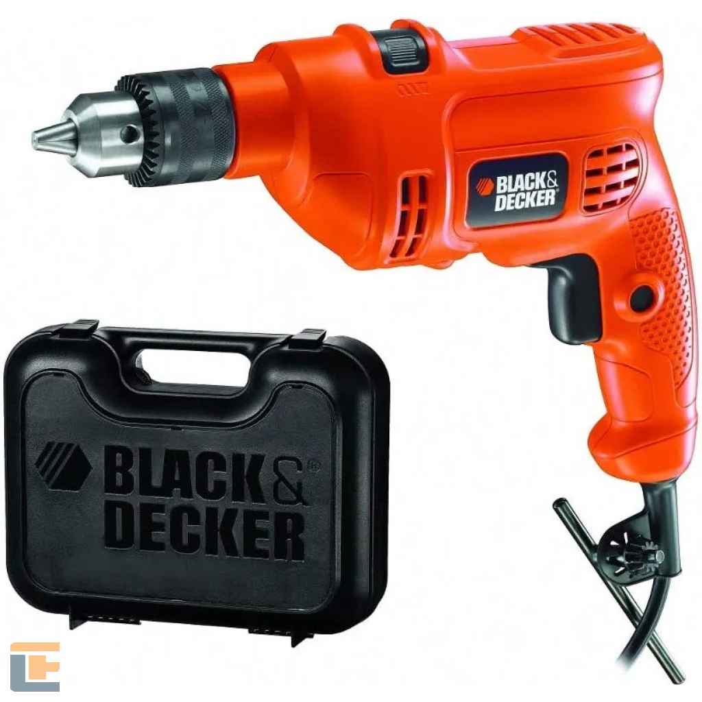 Furadeira BlackDecker Impacto 3/8 127V 560W C/Maleta TM500KB9BR