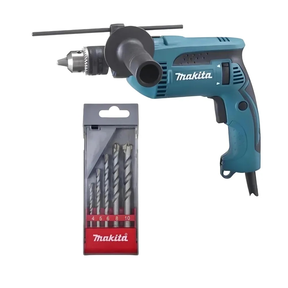 Furadeira de Impacto com Maleta Makita HP1640K 220V 760W - Imagem 2