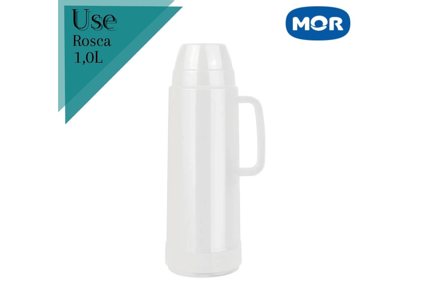 Garrafa Use Mor 1L Branca - Imagem 2