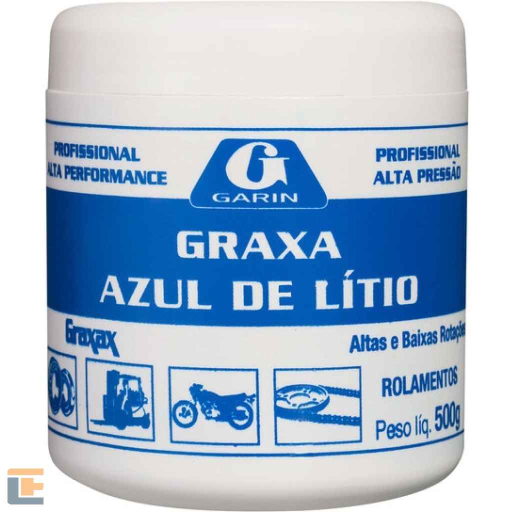Graxa Azul De Lítio Garin Graxax - 500G