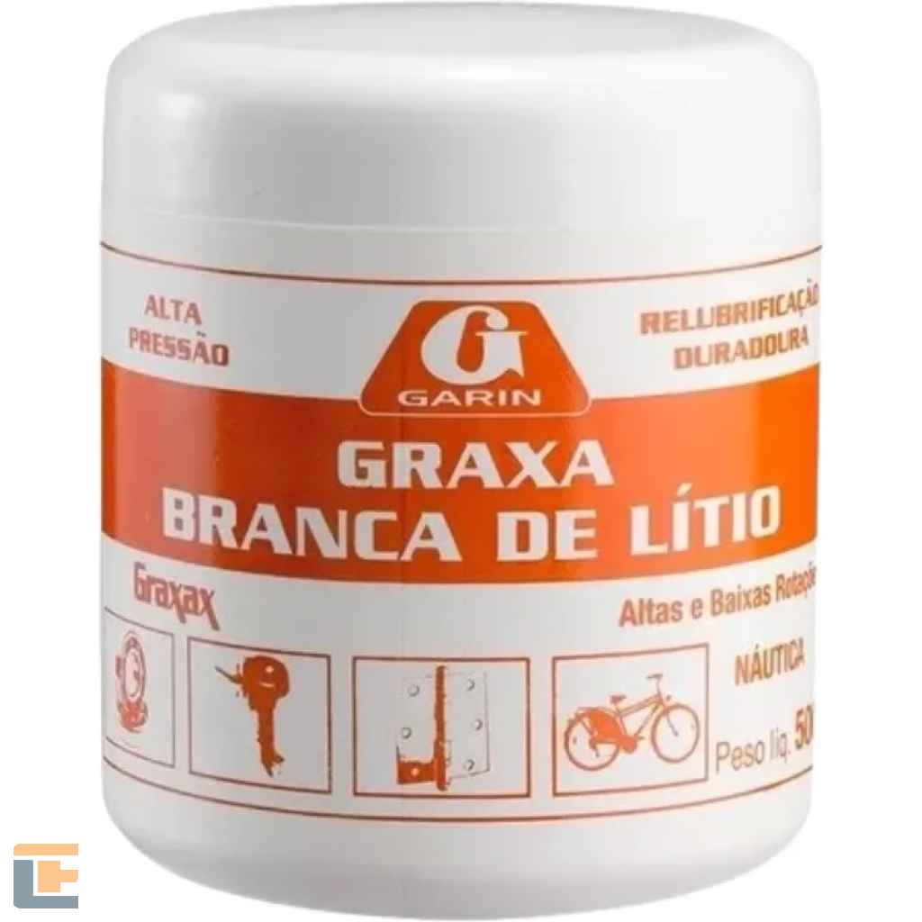 Graxa Branca de Lítio Naútica 500g Graxax