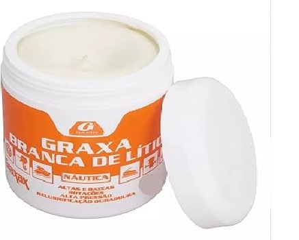 Graxa Branca de Lítio Naútica 500g Graxax - Imagem 3