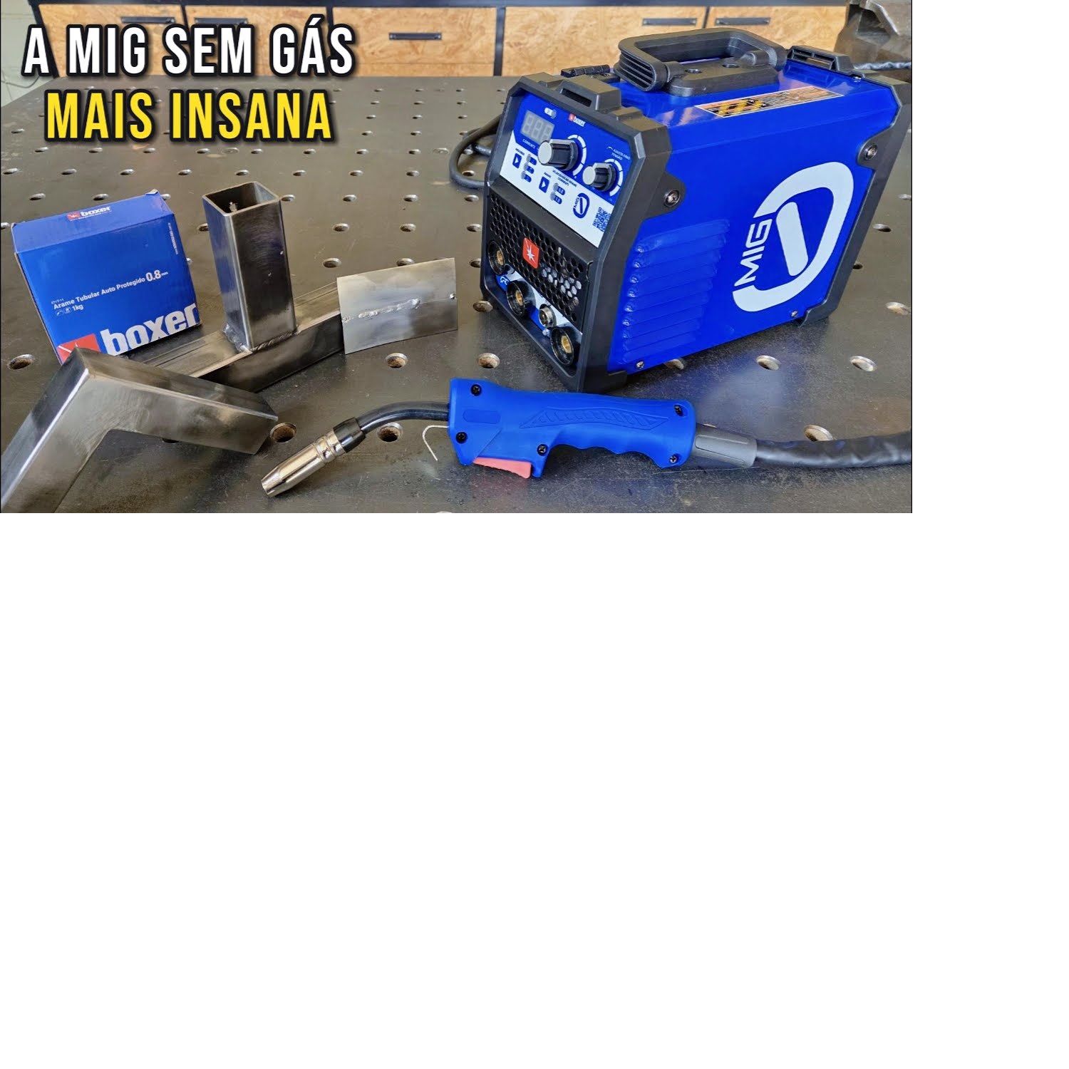 Inversora Boxer MIG 0 S/Gas 120A BV 99085 - Imagem 3