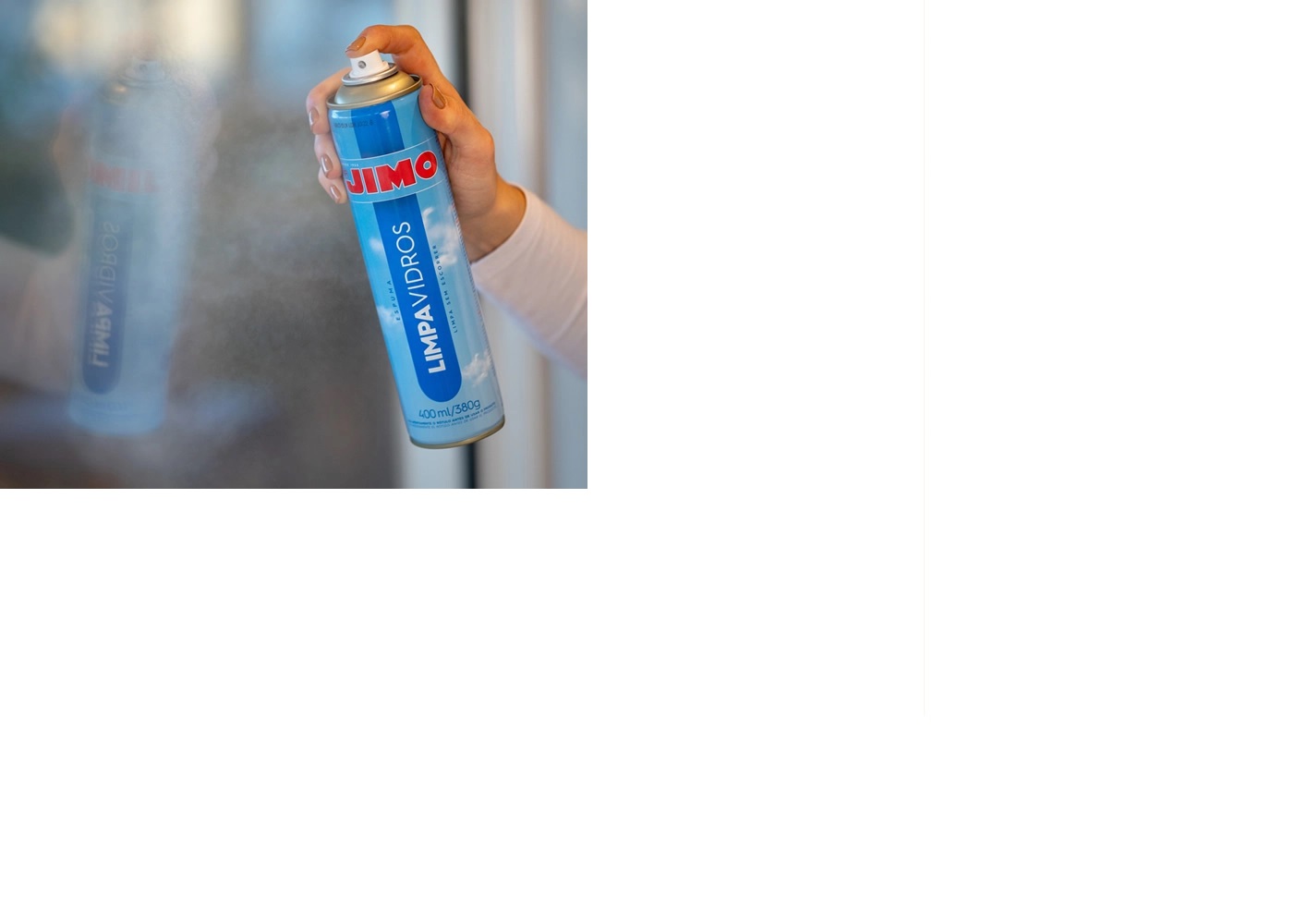 Jimo Limpa Vidros Aero 400ML - Imagem 2