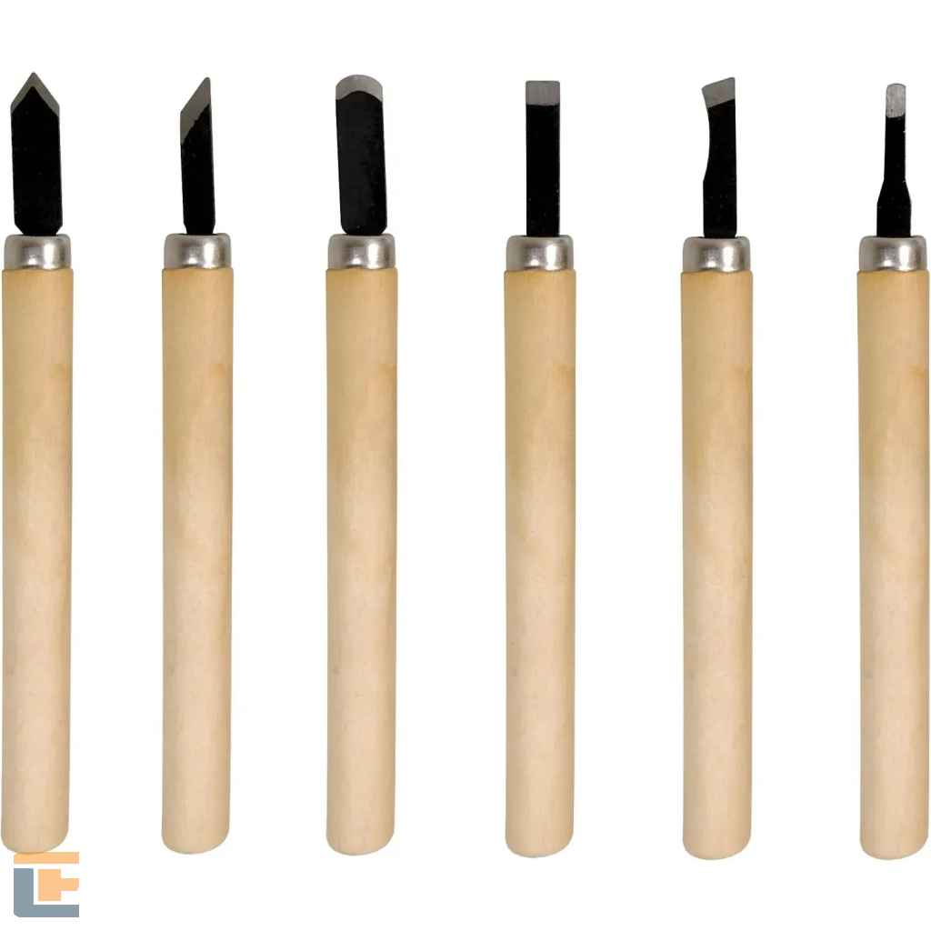 Jogo de Cortadores de Madeira 6 Peças Sparta 2460655