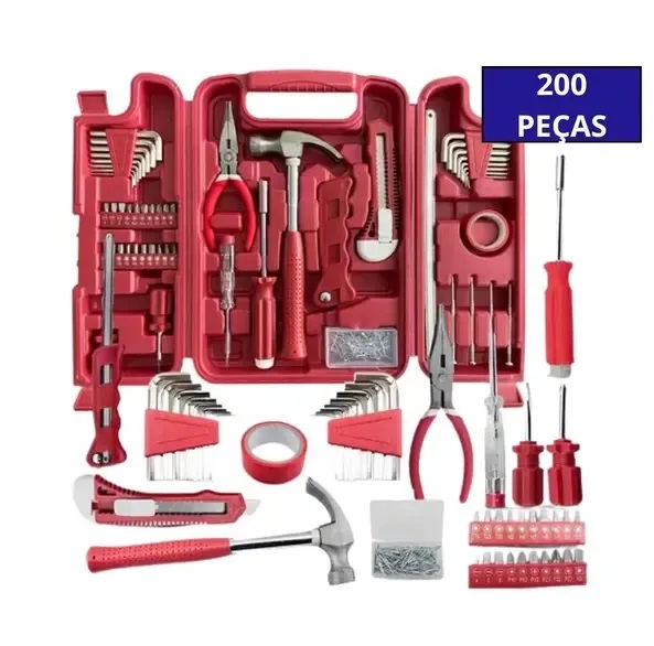 Jogo de Ferramentas 200 Peças com Maleta - São Paulo - Imagem 2