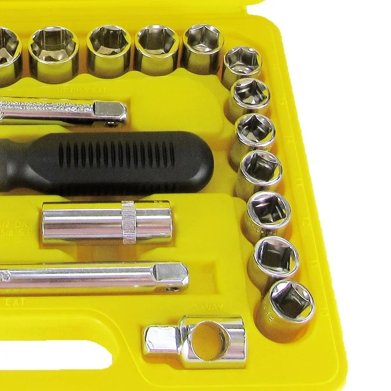 Jogo De Soquete Titanium 1/2" 22 Peças 5497 - Imagem 3