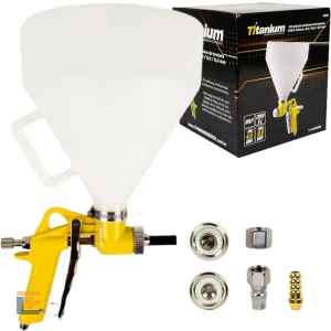 Kit Pistola Projetora de Textura HVLP 05800 TITANIUM