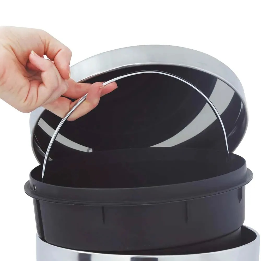 Lixeira Ágata Inox 3 Litros com Pedal Mor - Imagem 4