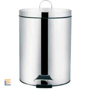Lixeira Ágata Inox 5 Litros com Pedal Mor