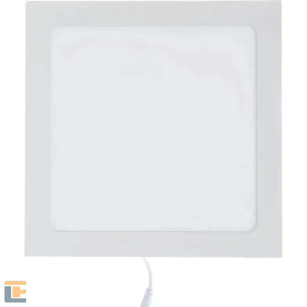 Luminária LED Plafon Quadrado de Embutir 18w 6000k Ecolume