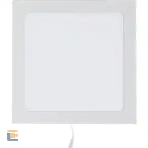 Luminária LED Plafon Quadrado de Embutir 18w 6000k Ecolume