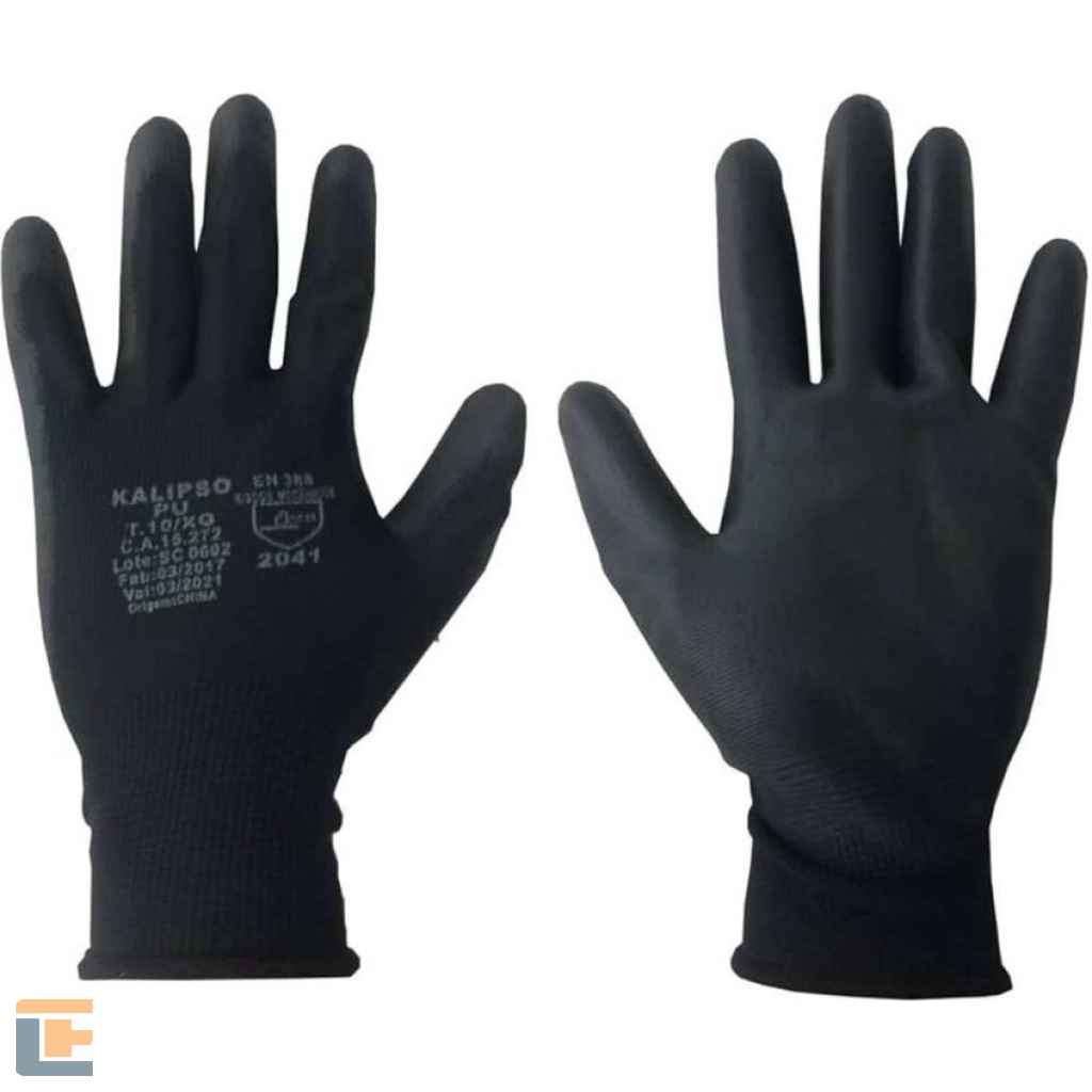 Luva De Proteção PU Multitato Nylon CA 15272 Kalipso - TAM 9