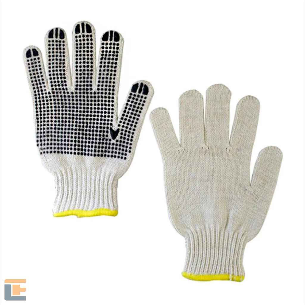 Luva Pano Tricotada Malha Pigmentada - Tamanho Único