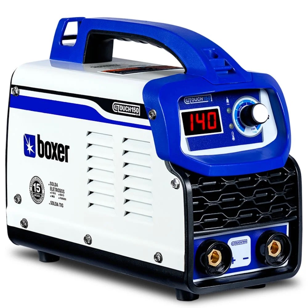 Máquina Inversora de Solda Touch 150BV Display Digital 140A Bivolt BOXER