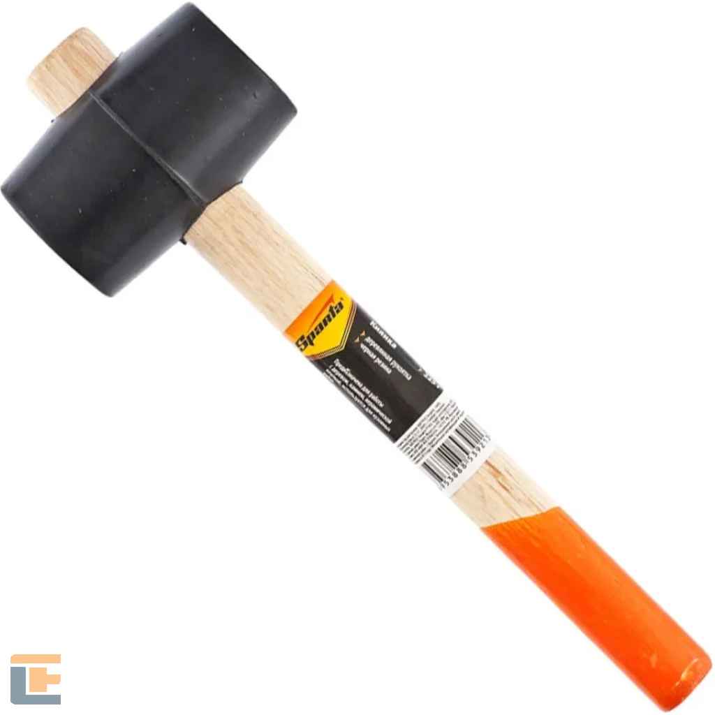 Martelo de Borracha Preta Sparta 225g