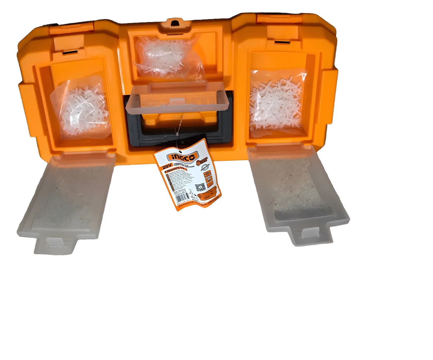 Máquina De Assentar Pisos Ingco 120w 20v C/ 1 Bateria 2.0AH CTVL120101-9 - Imagem 2