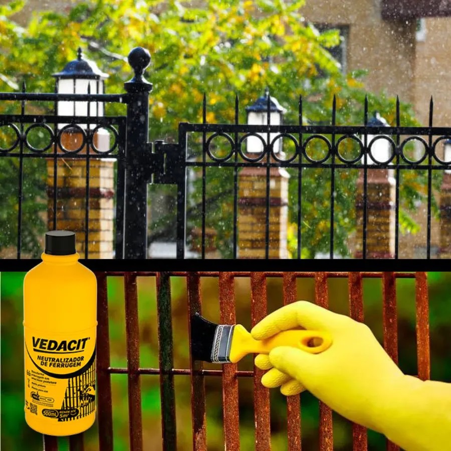 Neutralizador de Ferrugem Frasco 500ml Vedacit - Imagem 2