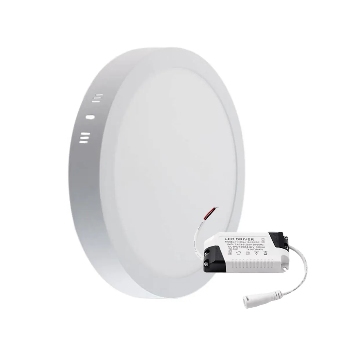 Painel Plafon Redondo Sobrepor 18w LED 6500k Maxxy - Imagem 3