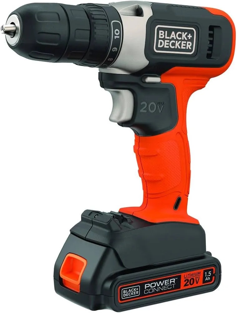 Parafusadeira e Furadeira Black+Decker 20V BCD704C1 - Imagem 2