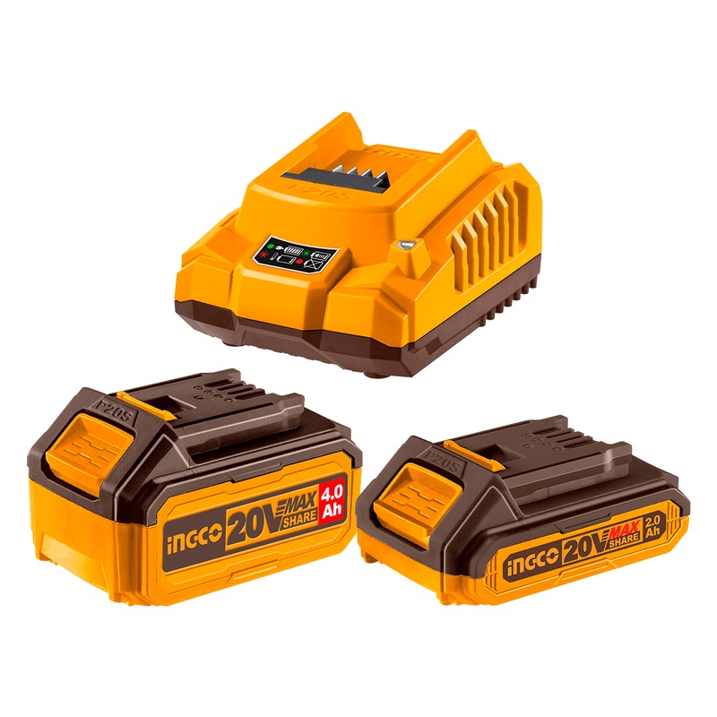 Parafusadeira e Furadeira De Impacto 20v 2 Baterias Ingco CIDLI201452-9 - Imagem 3