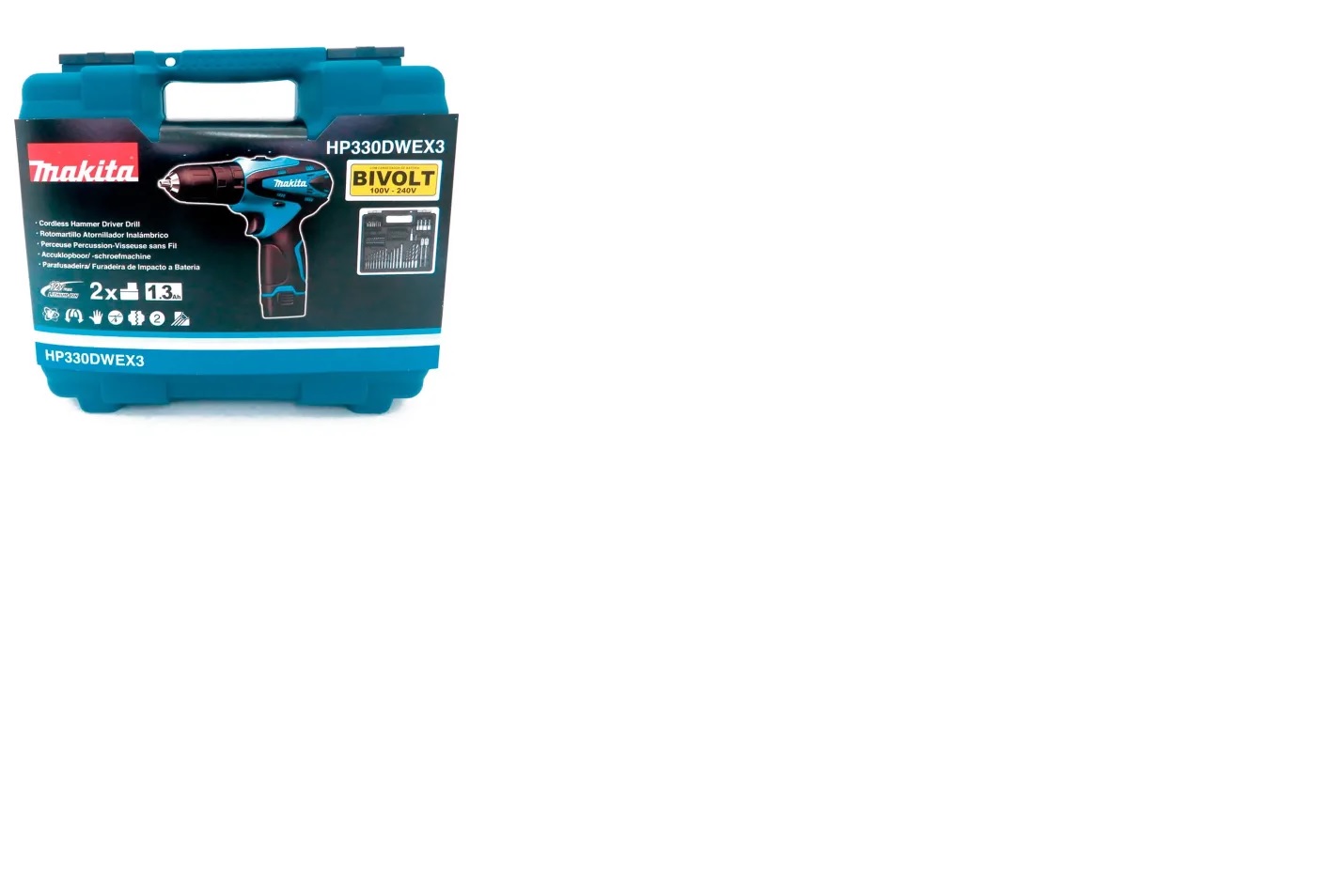 Parafusadeira/Furadeira MAKITA HP330DWEX3 - Imagem 3