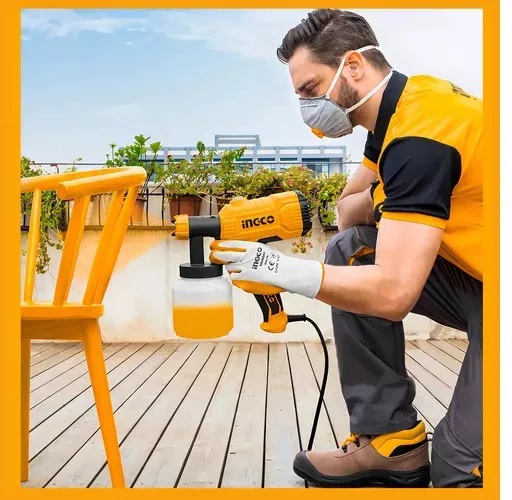 Pistola de Pintura Ingco 450W 127V - Imagem 3