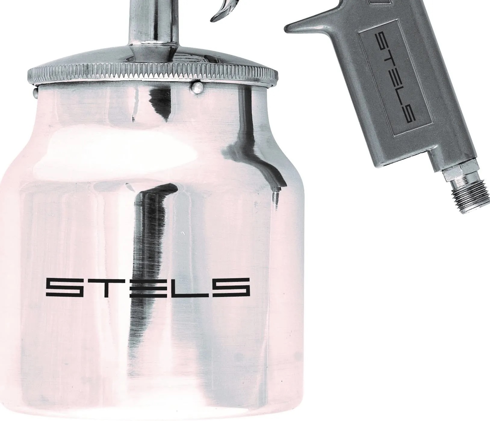 Pistola de Pintura Tanque Baixo Jato de Areia Stels 5731655 - Imagem 3