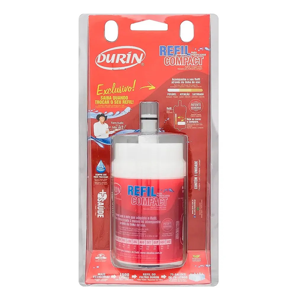Refil Para Purificador Compact 1.500 Litros Durín - Imagem 2