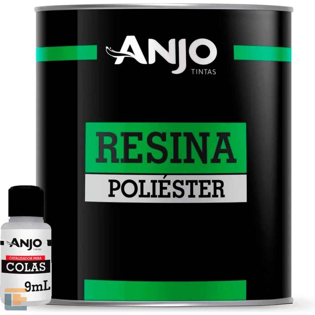 Resina De Poliéster Anjo 990g