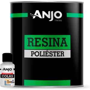 Resina De Poliéster Anjo 990g