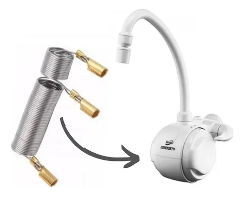 Resistência Torneira Eletrica Versátil Lorenzetti 5500w 220v - Imagem 3