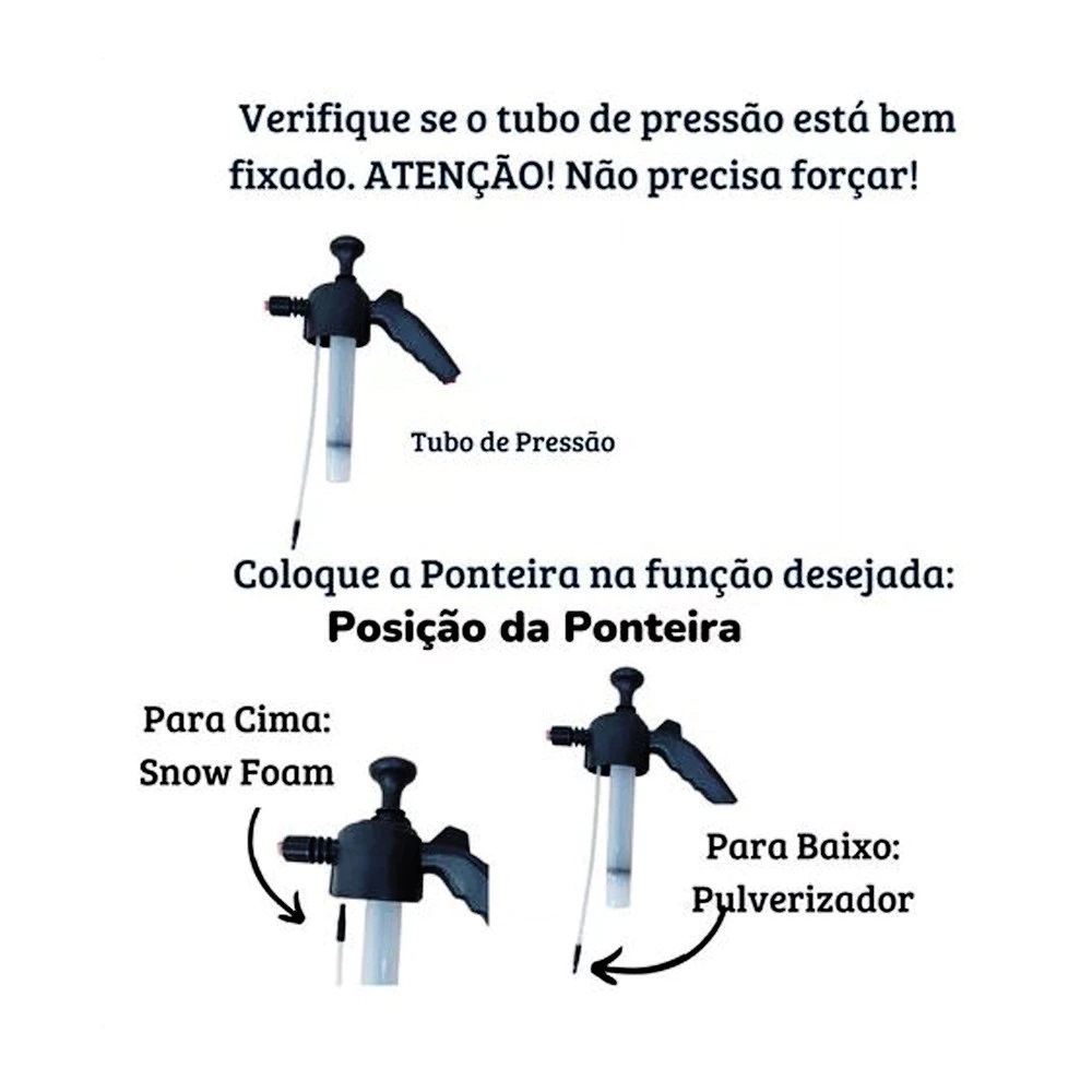Snow Pump Manual 3 em 1 Sigma Tools 2 Litros SGT-9924 - Imagem 4