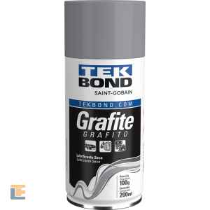 Spray Grafite Lubrificante Seco 200ml Tekbond