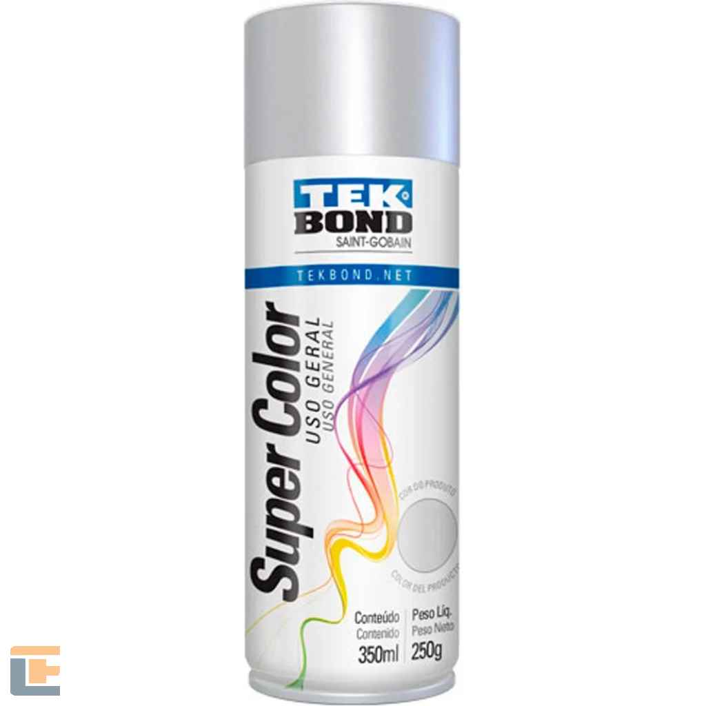 Tinta Spray Tekbond Aluminio Uso Geral 350ML
