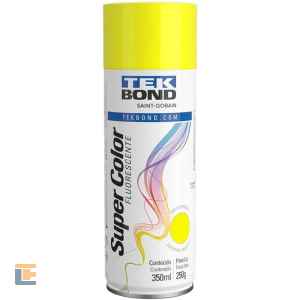 Tinta Spray Tekbond Amarelo Fluorescente 350ML