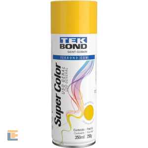 Tinta Spray Tekbond Amarelo Uso Geral 350ML