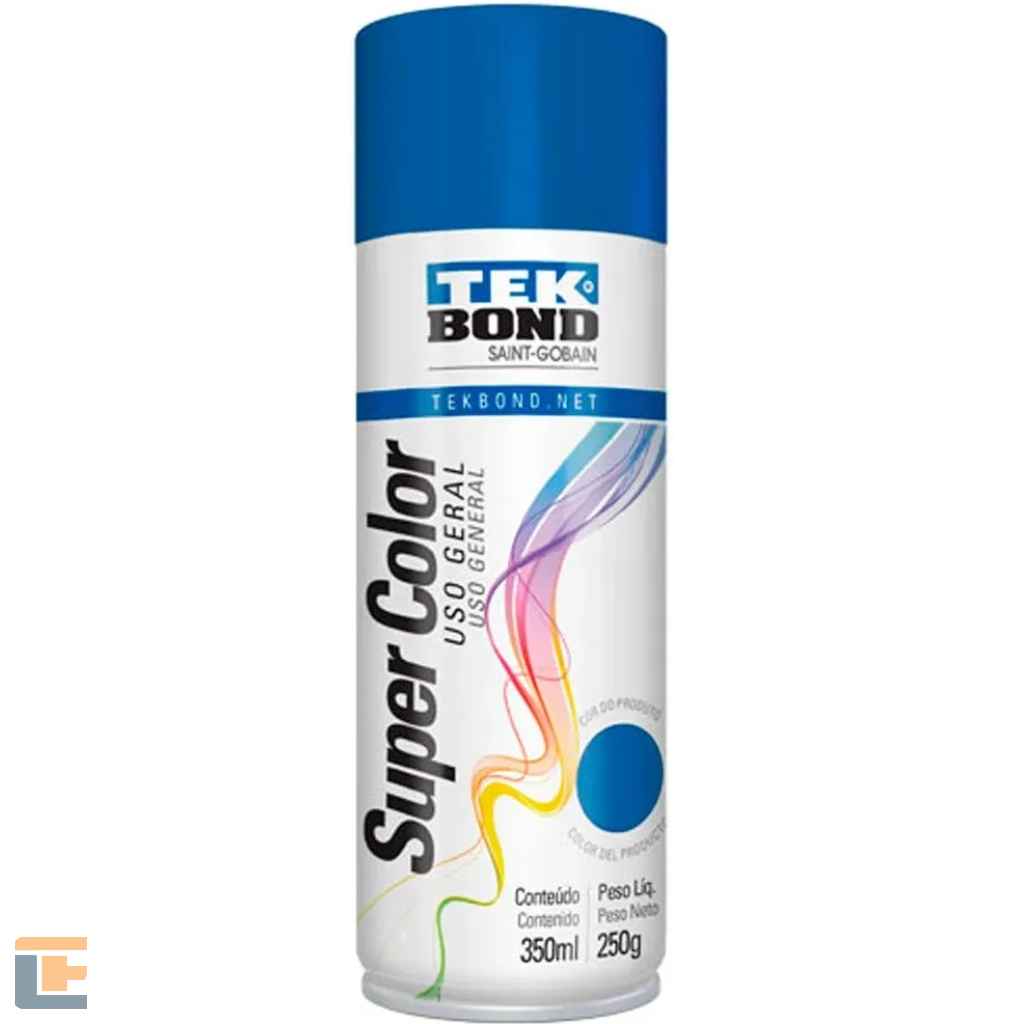 Tinta Spray Tekbond Azul Uso Geral 350ML