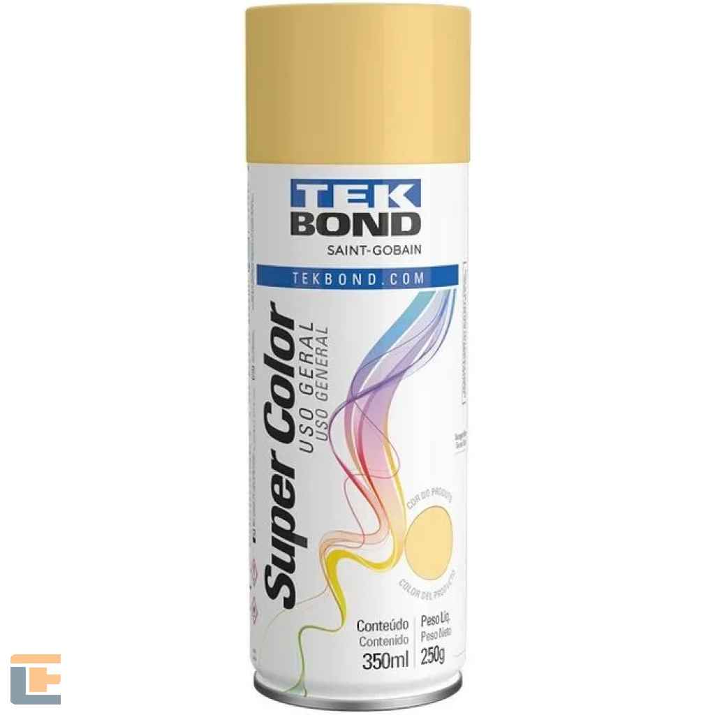 Tinta Spray Tekbond Bege Uso Geral 350ML