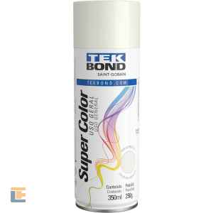 Tinta Spray Tekbond Branco Brilhante Uso Geral 350ML