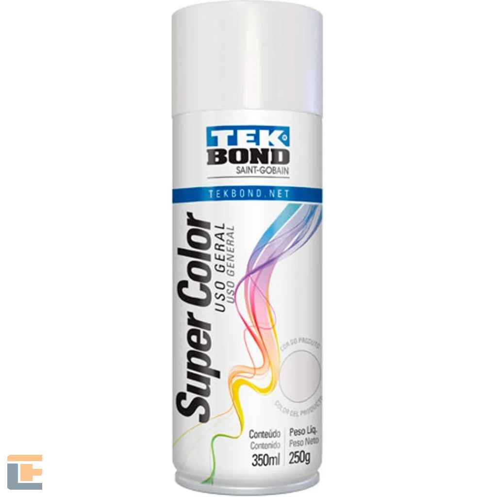 Tinta Spray Tekbond Gelo Brilhante Uso Geral  350ML
