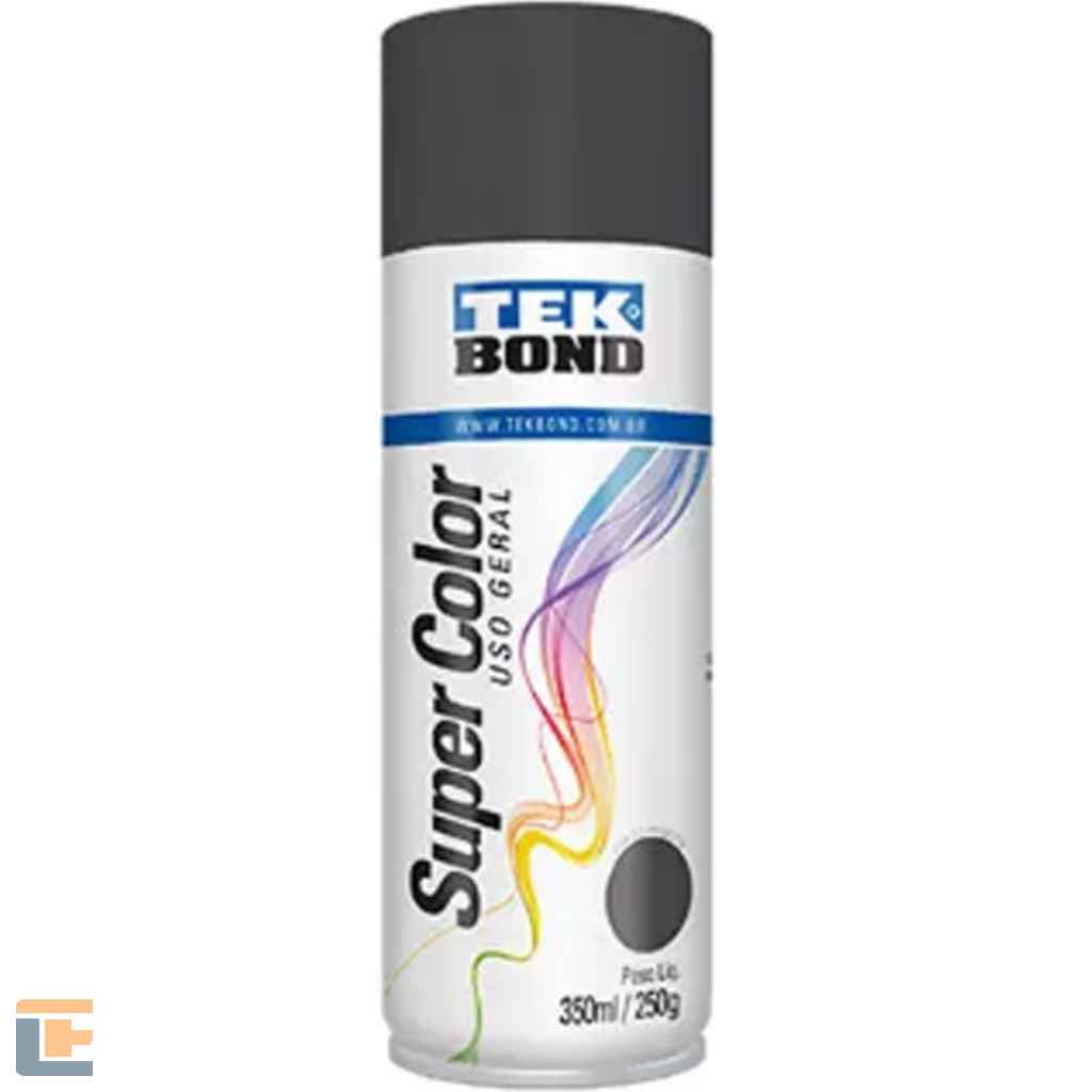 Tinta Spray Tekbond Grafite Uso Geral 350ML
