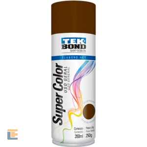 Tinta Spray Tekbond Marrom Uso Geral 350ML