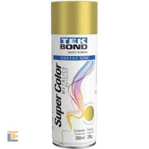 Tinta Spray Tekbond Ouro Metálico 350ML