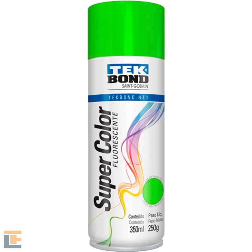 Tinta Spray Tekbond Verde Fluorescente 350ML