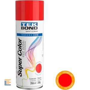 Tinta Spray Tekbond Vermelho Uso Geral 350ML